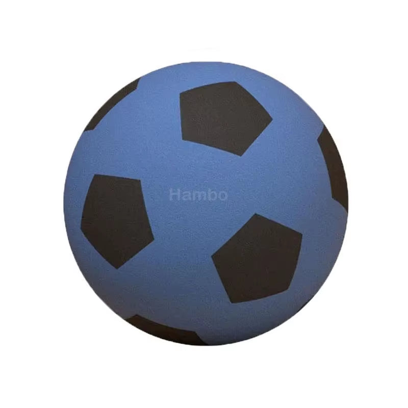 Silent Soccer Ball Men Size 9.25Inch Official Size Fantasy Foam Football Games Airless Football Mute Bouncing Ball Silent Ball