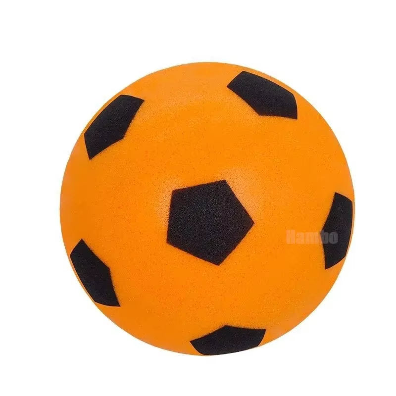 Silent Soccer Ball Men Size 9.25Inch Official Size Fantasy Foam Football Games Airless Football Mute Bouncing Ball Silent Ball