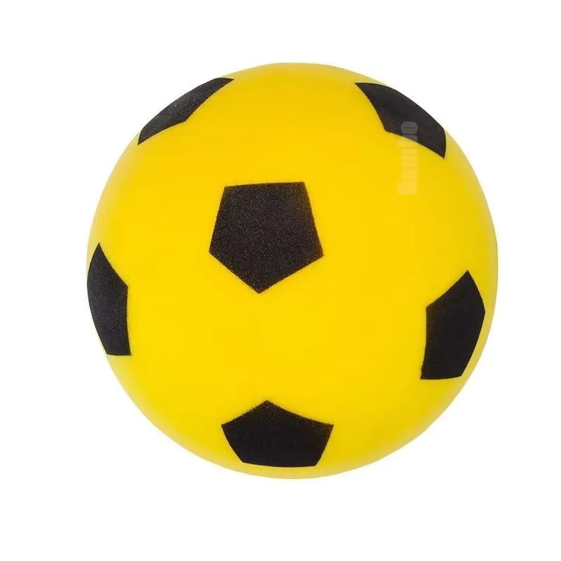 Silent Soccer Ball Men Size 9.25Inch Official Size Fantasy Foam Football Games Airless Football Mute Bouncing Ball Silent Ball