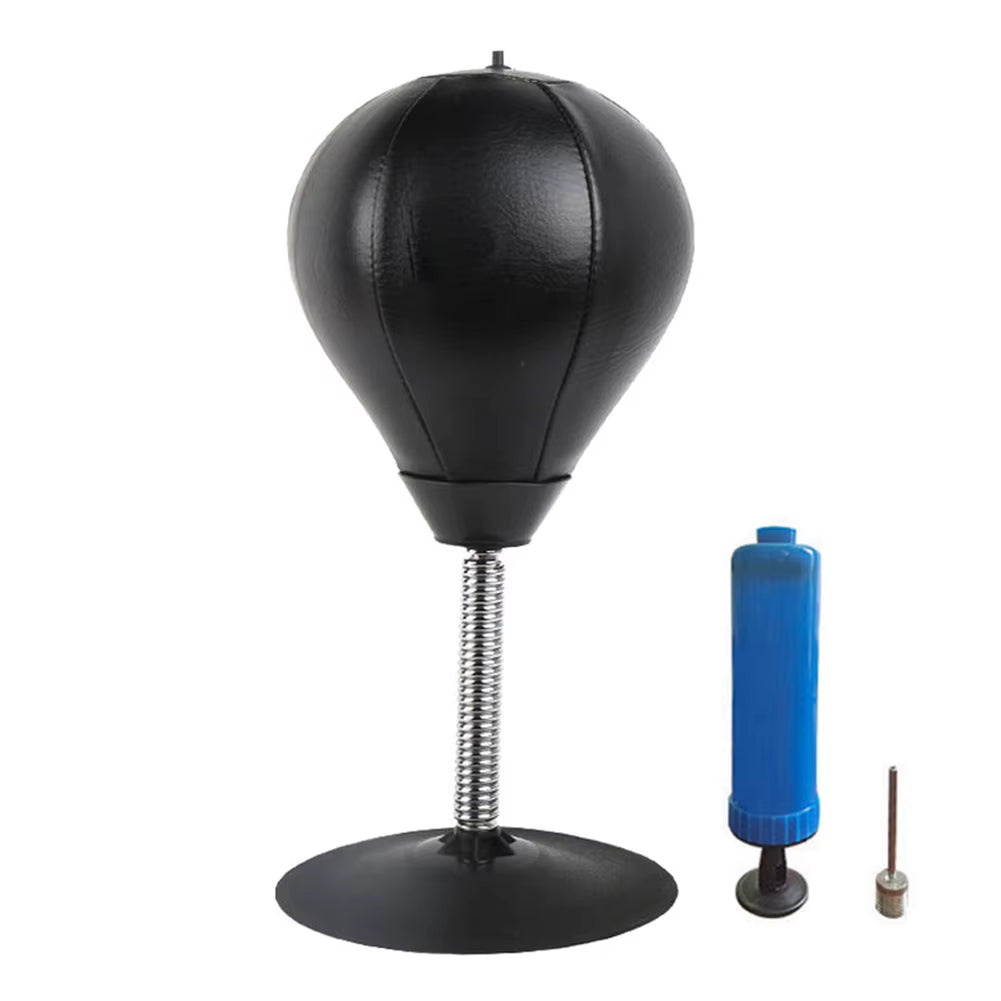 Desktop Punching Bag with Suction Cup Desk Boxing Punch Ball Heavy Duty Stress Relief Boxing Practice for Kids and Adults