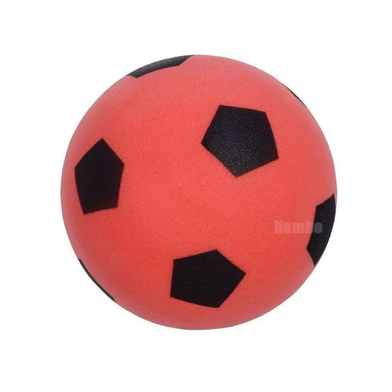 Silent Soccer Ball Men Size 9.25Inch Official Size Fantasy Foam Football Games Airless Football Mute Bouncing Ball Silent Ball
