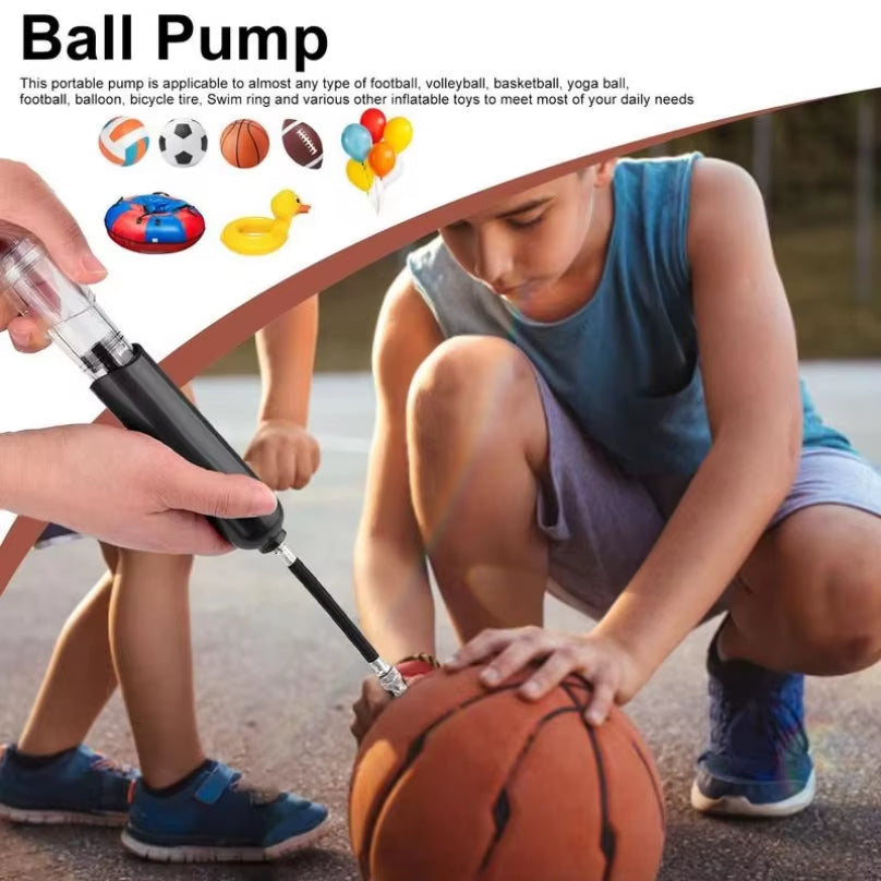 Hand Pump Portable Soccer Air Pump Soccer Ball Pump Hand Pump for Inflatables Portable Bicycle and Soccer Air Pumps For