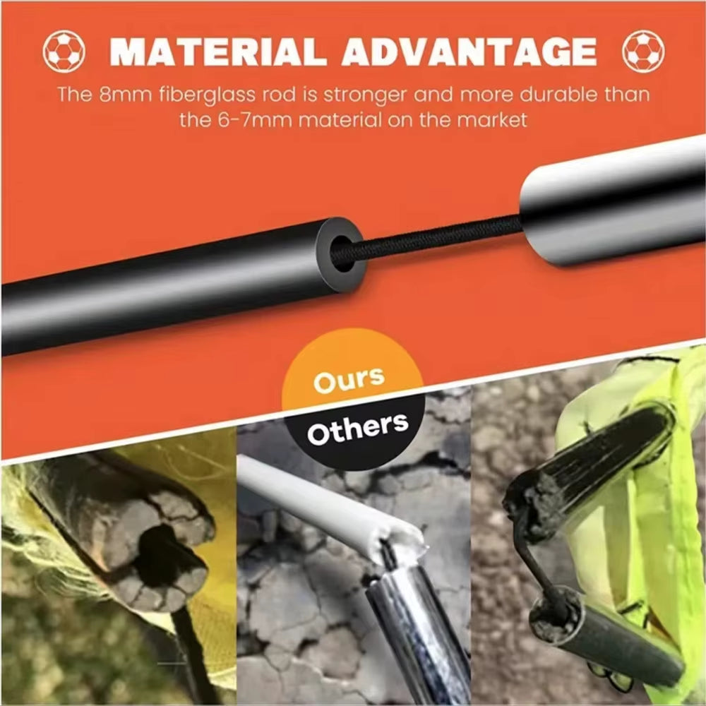 Football Goal for Garden Football Net Pop up Goals Set Soccer Goal Net for Backyard Birthday Gift for Soccer Training