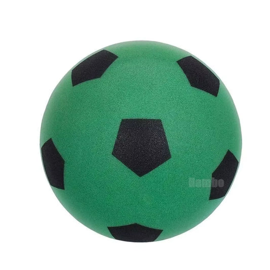 Silent Soccer Ball Men Size 9.25Inch Official Size Fantasy Foam Football Games Airless Football Mute Bouncing Ball Silent Ball