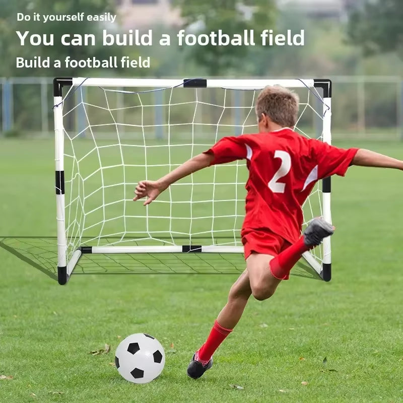 Soccer Gates Football Practicing Net Frame Portable Foldable for Kids for Outdoor