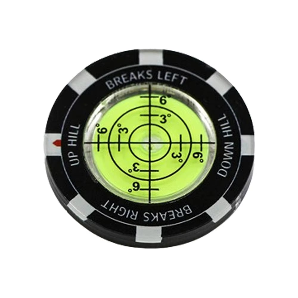 Golf Putt Ball Marker High Precision round Golf Putt Green Reader Golfing Putting Aid Golf Slope Putting Reader 1PC