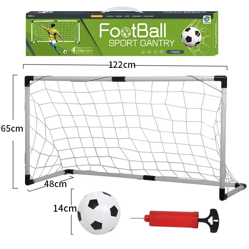 Soccer Gates Football Practicing Net Frame Portable Foldable for Kids for Outdoor