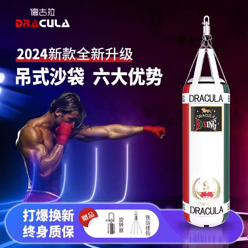 Punching Bag Adults Heavy Boxing Bag Unfilled Hanging MMA Men Kickboxing Muay Thai Karate Judo Taekwondo Home Gym Training Empty