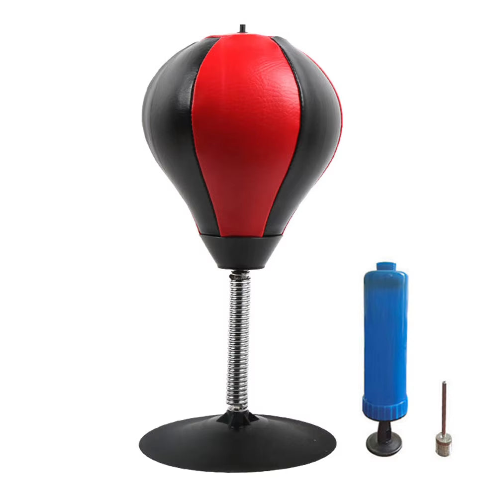 Desktop Punching Bag with Suction Cup Desk Boxing Punch Ball Heavy Duty Stress Relief Boxing Practice for Kids and Adults