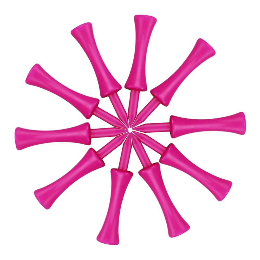 Golf Tees 50 Pcs 100 Pcs Pack Plastic Step down Golf Tee 31Mm 37Mm 43Mm 51 Mm 59Mm 70Mm Length Golf Ball Tees Drop Ship