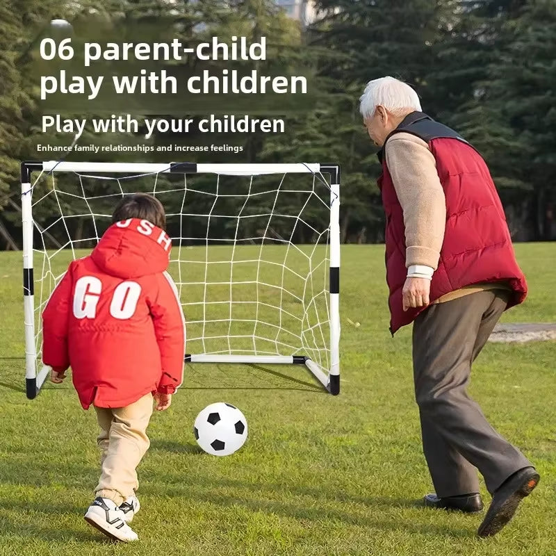 Soccer Gates Football Practicing Net Frame Portable Foldable for Kids for Outdoor
